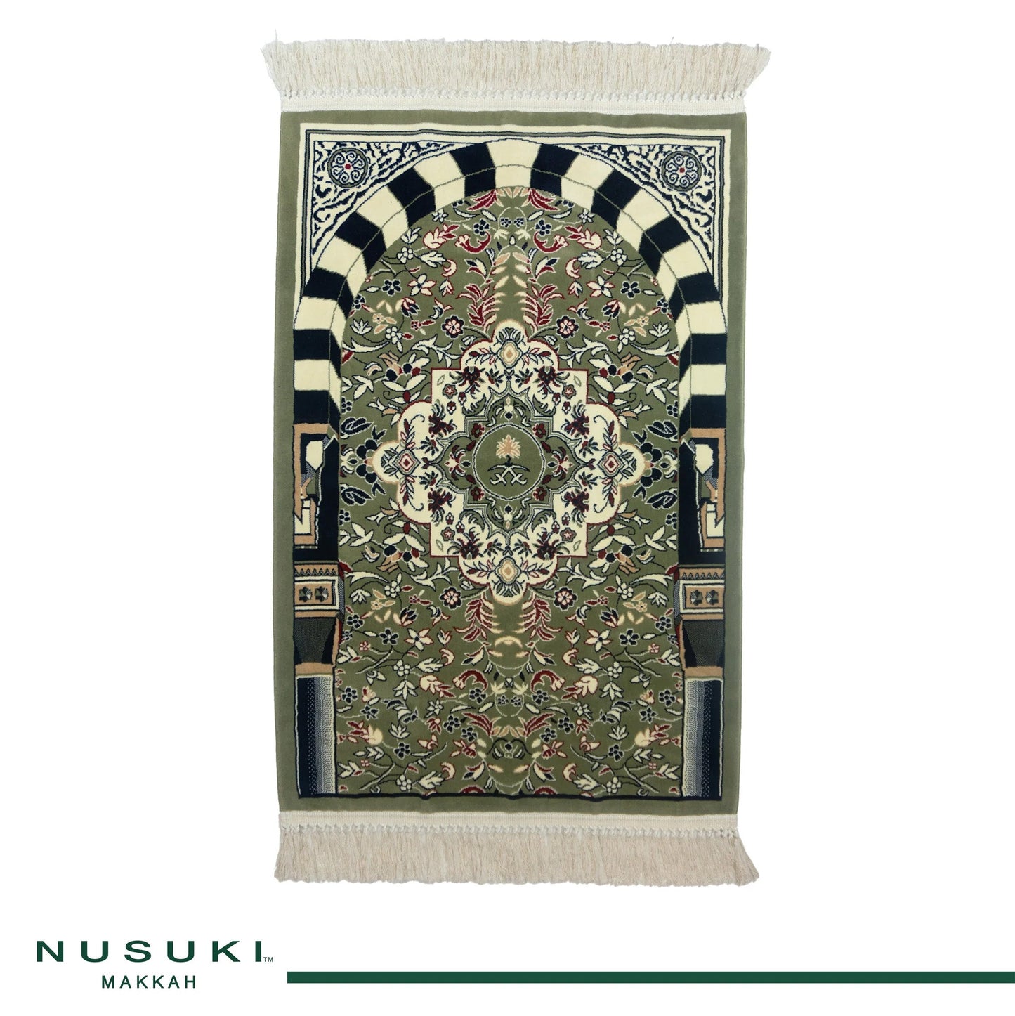 Tapis de prière Riyadh Al Salihyen avec sac à main