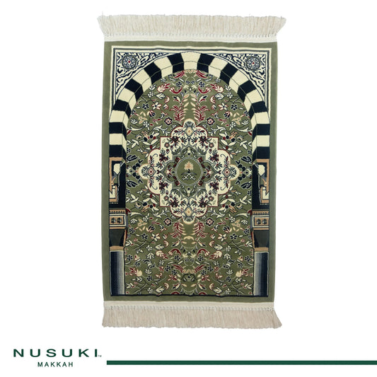 Tapis de prière Riyadh Al Salihyen avec sac à main